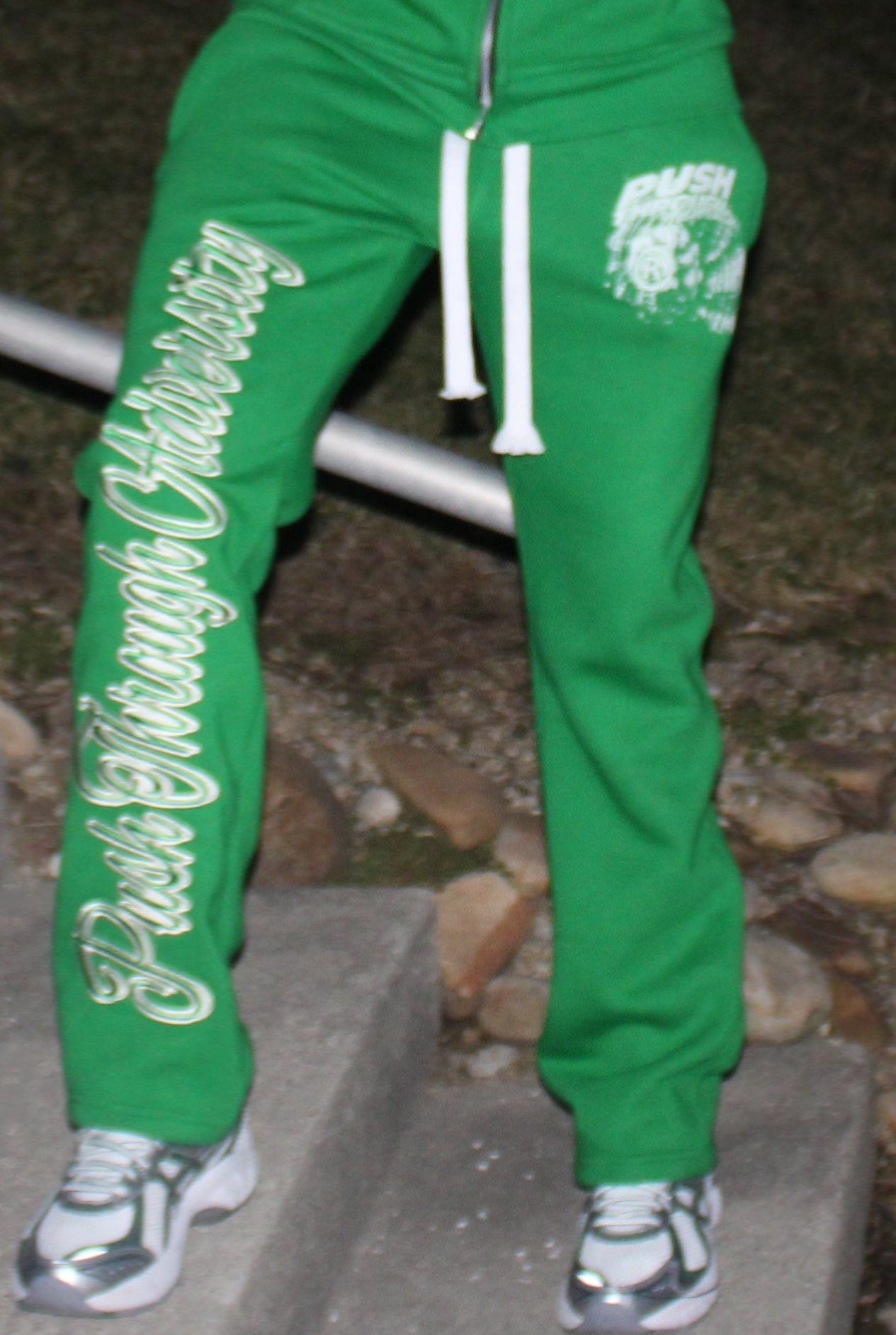 Green PTA Flare Sweatpants